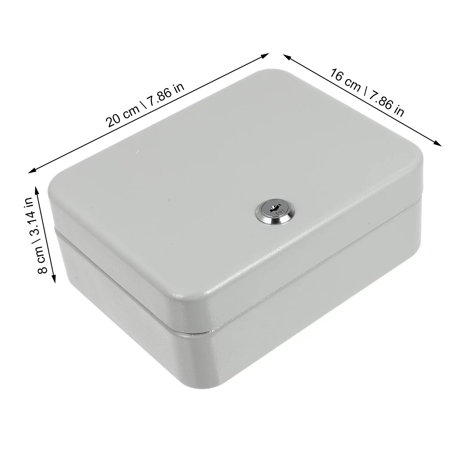 Etereauty Key Wall Box Mount Lock Case Sizeecurity Organizer Cabinet Sizetorage Holder Management Sizeafe Locking Hanging Car