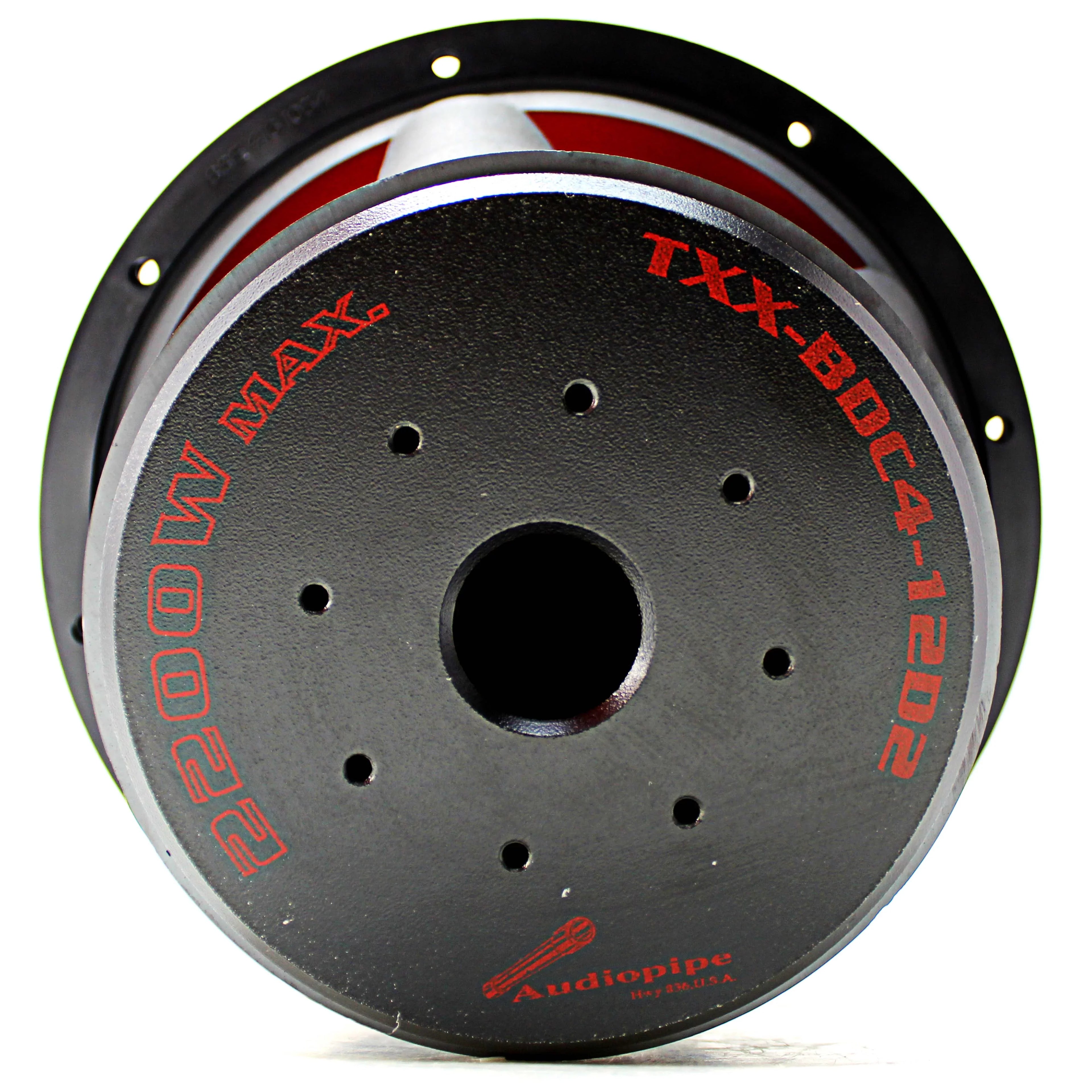 AudioPipe TXX-BDC4-12D2 12 Inch 2,200 Watt Dual 2 Ohm Sizeubwoofer Car Audio Sizeystem