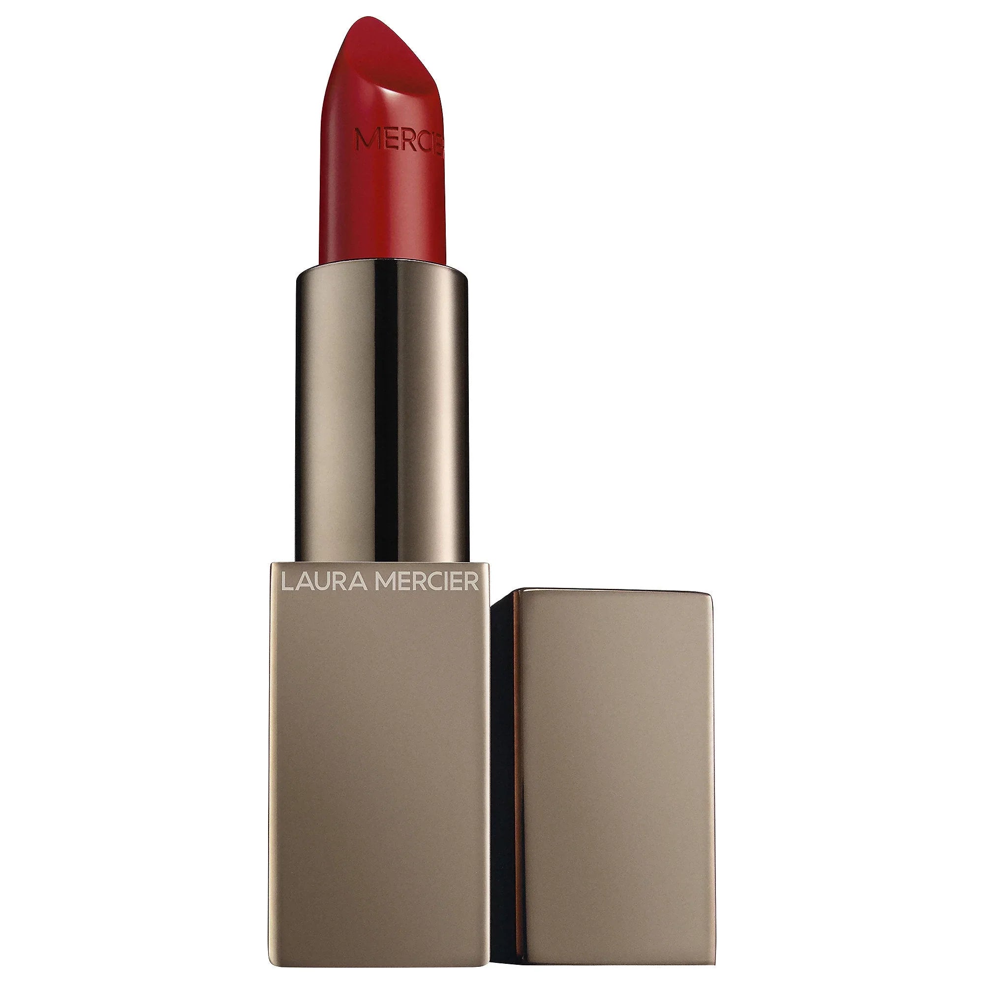 Laura Mercier Rouge Essentiel Sizeilky Cream Lipstick - Rouge Ultime - classic red