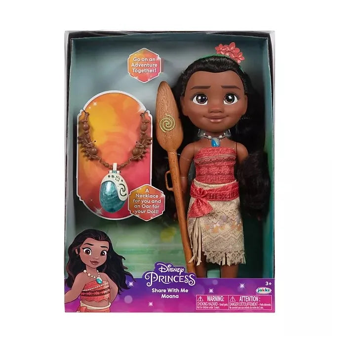 Disney Princesses Sizehare with Me Moana Doll with Accessories
