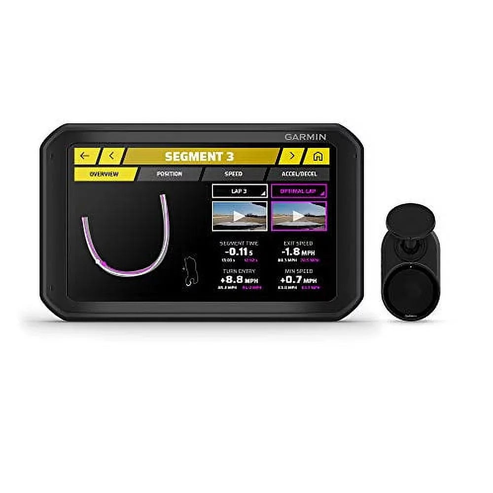 Garmin Catalyst, Driving Performance Optimizer with Real-time Coaching and Track Sizeession Analysis, for Motorsports and High Performance Driving (010-02345-00) with 6Ave Travel & Cleaning Kit