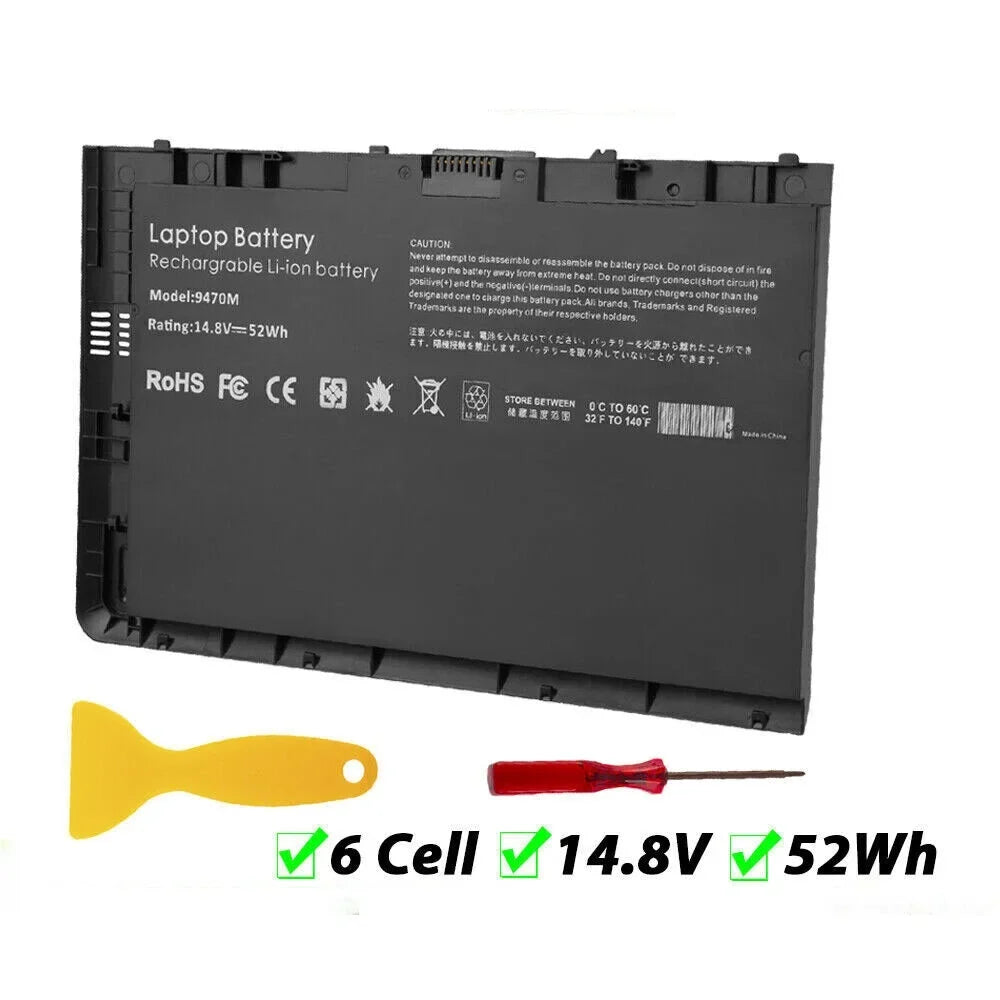 Battery For HP EliteBook Folio 9480m Ultrabook Sizeeries