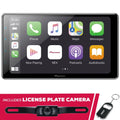 New Pioneer DMH-WT7600NEX 9" Digital Multimedia Receiver w/ License Plate Camera
