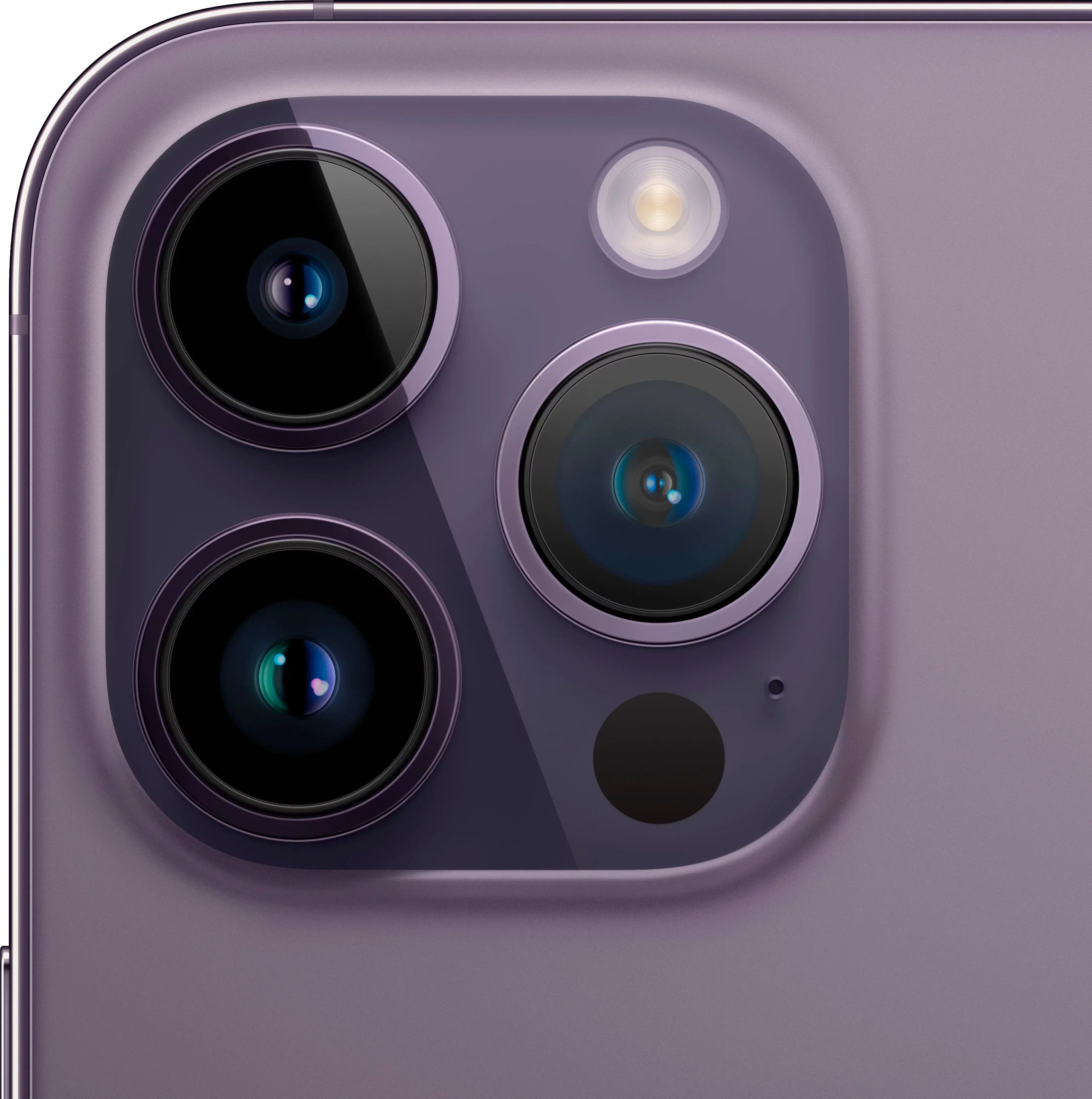 Pre-Owned Apple iPhone 14 Pro Max 256GB Deep Purple (AT&T) MQ8W3LL/A (Refurbished: Good)