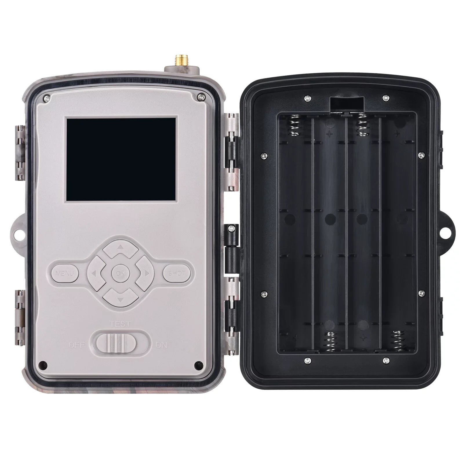 30MP 4G/LTE Wireless Trail and Game Camera with Waterproof and Infrared Night Vision - Ideal for Outdoor Wildlife and Farm Animal Monitoring