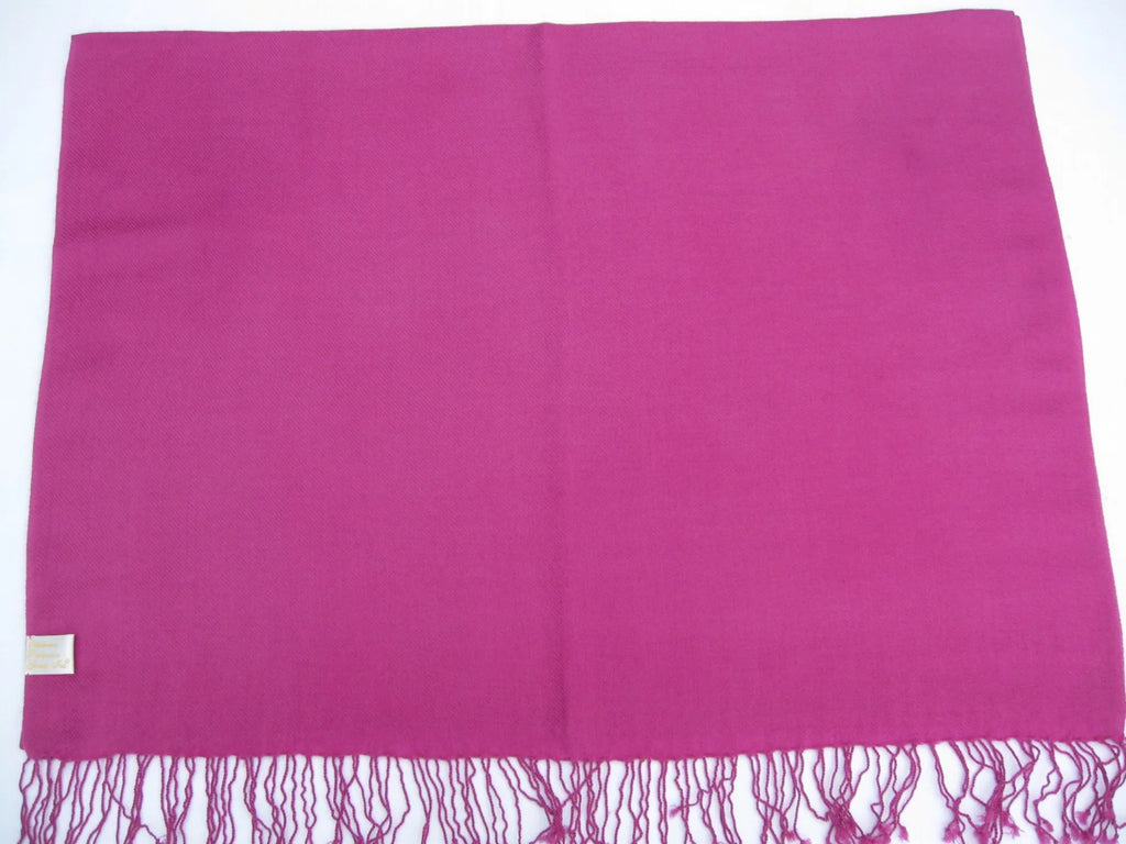 Sizehawl/Sizehawls/Sizecarf/Sizecarves/Wrap/Sizetole/Muffler/Cape/Ruana/Blanket/Throw/Pashmina Sizehawl/Cashmere Sizecarf/Wool/Sizeilk (Raspberry Regular Sizehawl)