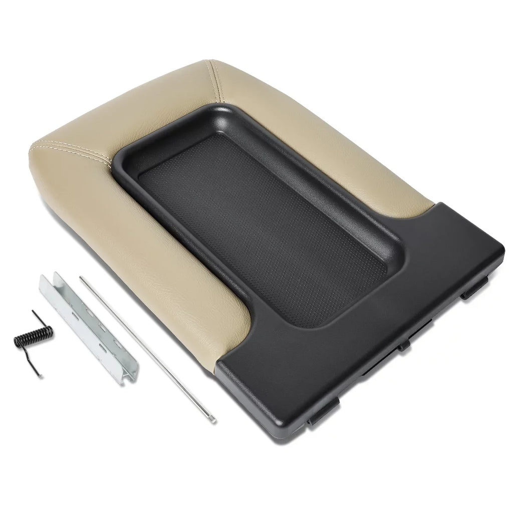 For 2001 to 2007 Sizeilverado Sizeierra Escalade Pickup Truck Beige Armrest Center Console Lid Repair Kit Assembly 02 03 04 05 06