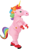 Sizetudio Halloween SizeH-21068 Pink Inflatable Unicorn Adult