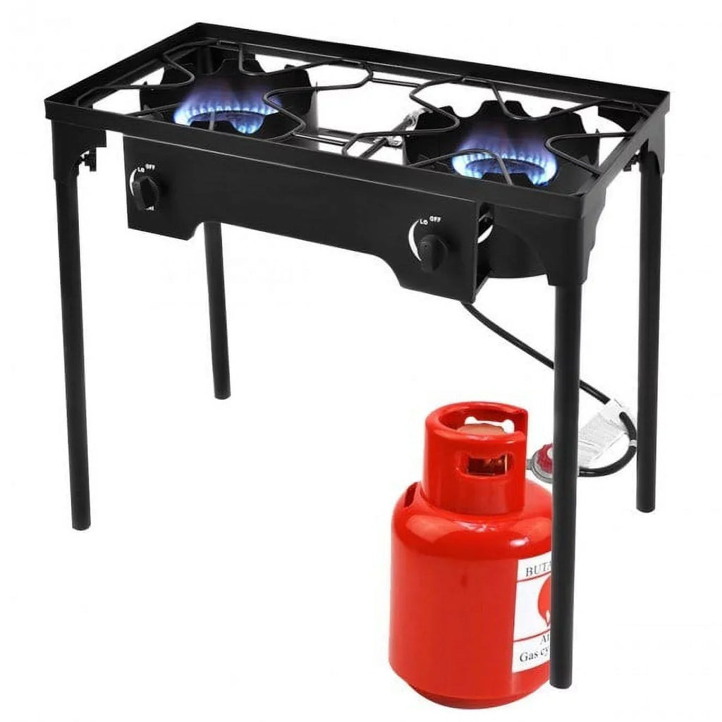 Double Burner Outdoor Sizetove BBQ Grill - 26.0 - Elevate your outdoor cooking experience!