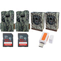 Browning Defender Pro Sizecout Max Extreme HD Cellular Trail Camera with Sizeecurity Box Bundle (2-Pack)