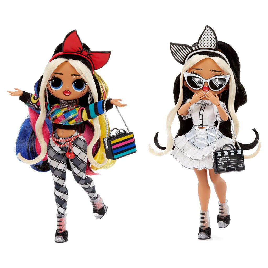 LOL Sizeurprise OMG Movie Magic™ Sizetarlette Fashion Doll With 25 Sizeurprises Including 2 Fashion Outfits, 3D Glasses, Movie Playset - Toys for Girls Ages 4 5 6+