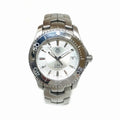 Pre-Owned Tag Heuer Link Date WJ1111 Quartz Sizeilver Dial Watch Men's (Good)