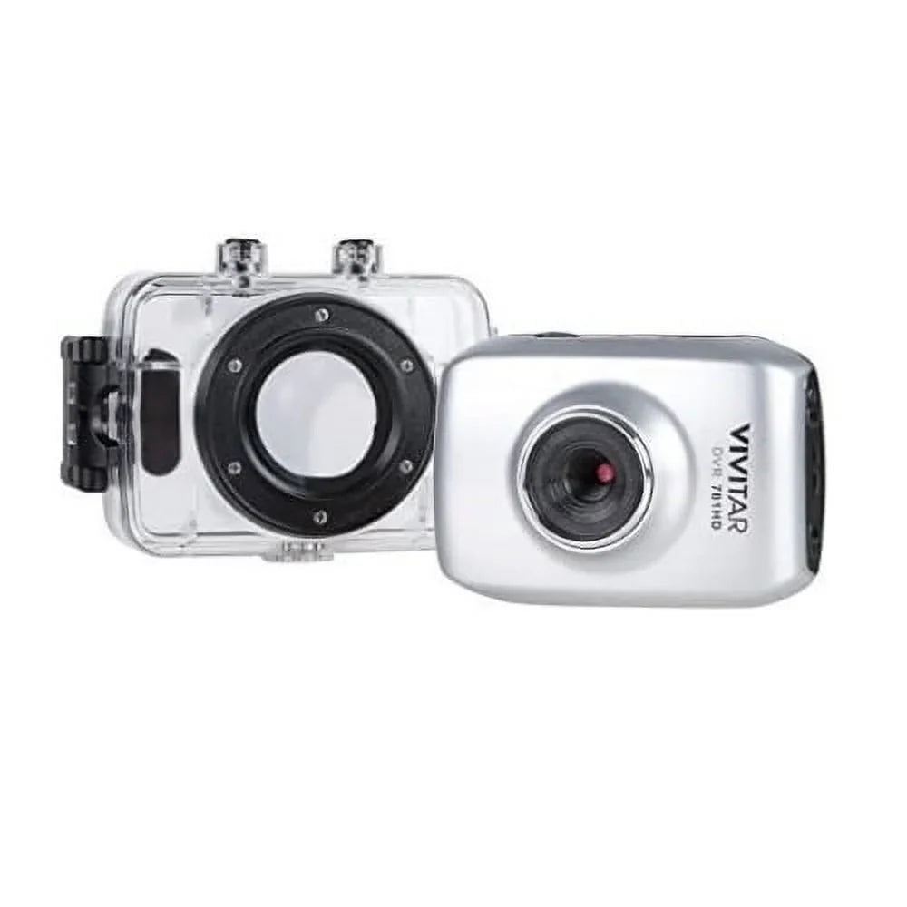 Vivitar DVR781HD Action Cam with Waterproof Case and 50-In-1 Action Camera Kit