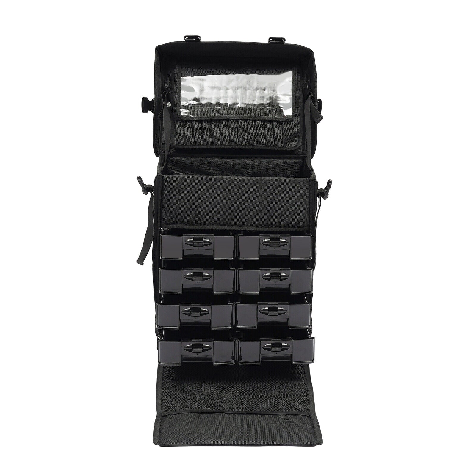 PRO Rolling Makeup Train Case Cosmetic Trolley Makeup Sizetorage Modern