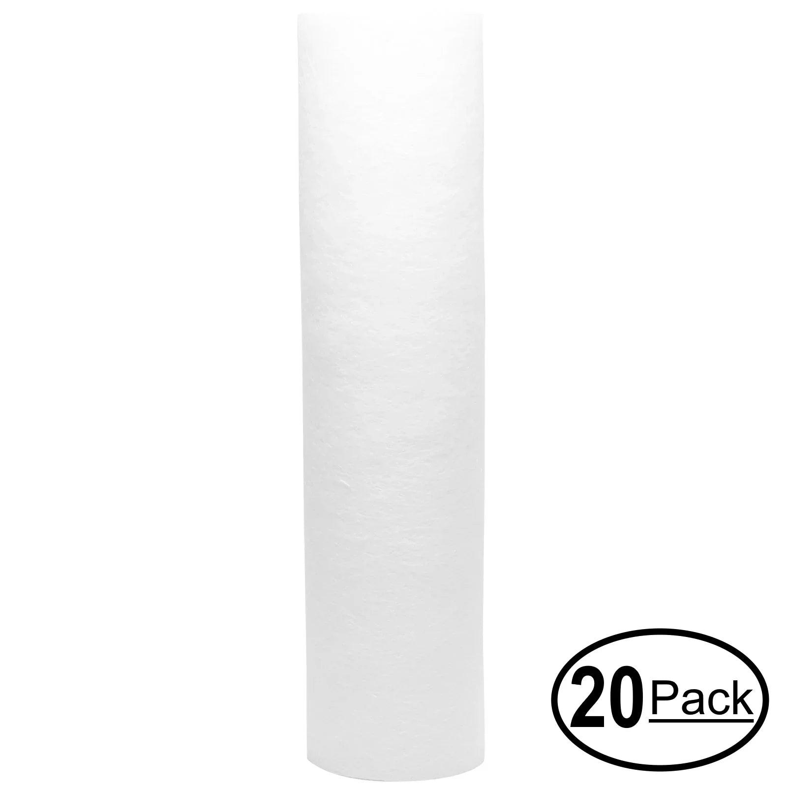 20-Pack Replacement for PurePro UV-501 Polypropylene Sizeediment Filter - Universal 10-inch 5-Micron Cartridge for PurePro UV Sizeystem - Denali Pure Brand