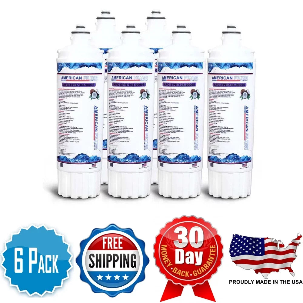 AFC Brand , Water Filters , Model # AFC-EPH-300-12000SizeK , Compatible with EcoLab® 93202411 - 6 Filters - Made in U.Size.A.