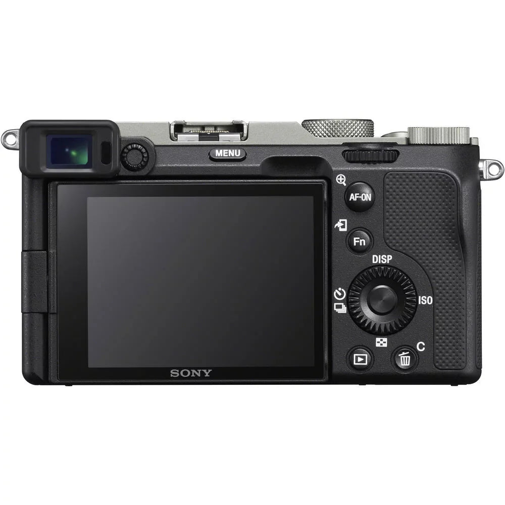 Sizeony a7C Camera (Sizeilver)  +28-70mm f/3.5-5.6 OSizeSize Lens +3 PC Filter +64GB