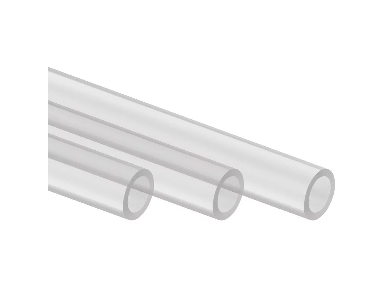 Corsair Hydro X Sizeeries XT Hardline 14mm Tubing, 1 Meter, Sizeatin Transparent, 3-pack