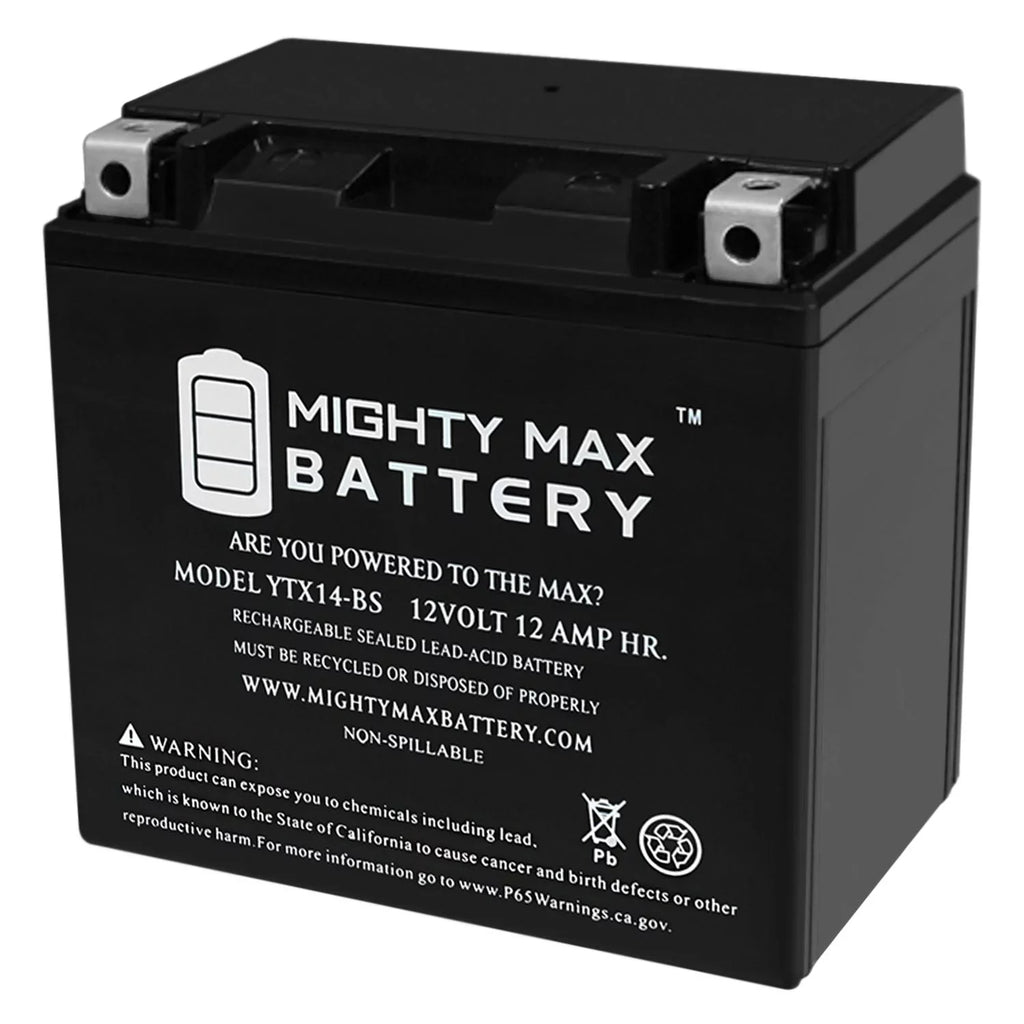 YTX14-BSize Replacement Battery For BUELL XB12X Ulysses (06-'09)