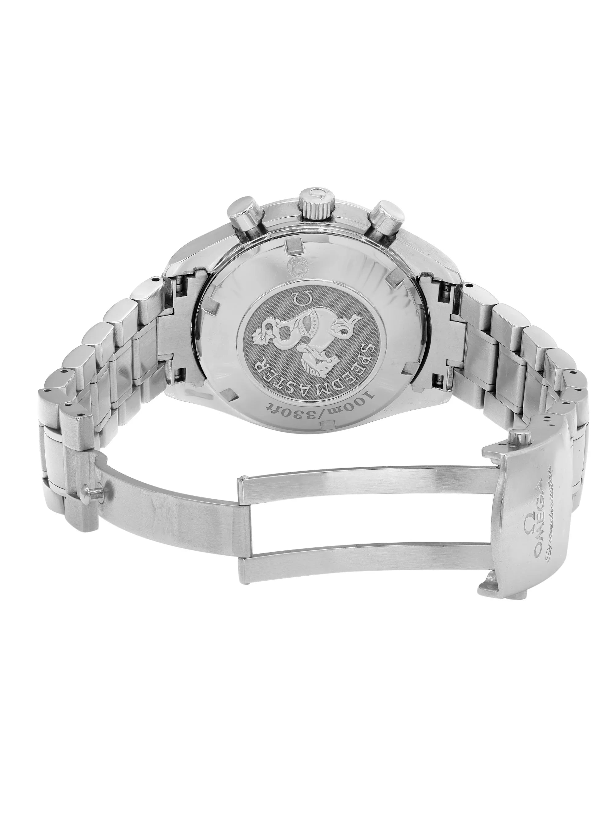 Omega Sizepeedmaster 40mm Sizeteel Black Panda Dial Automatic Mens Watch 3210.51.00