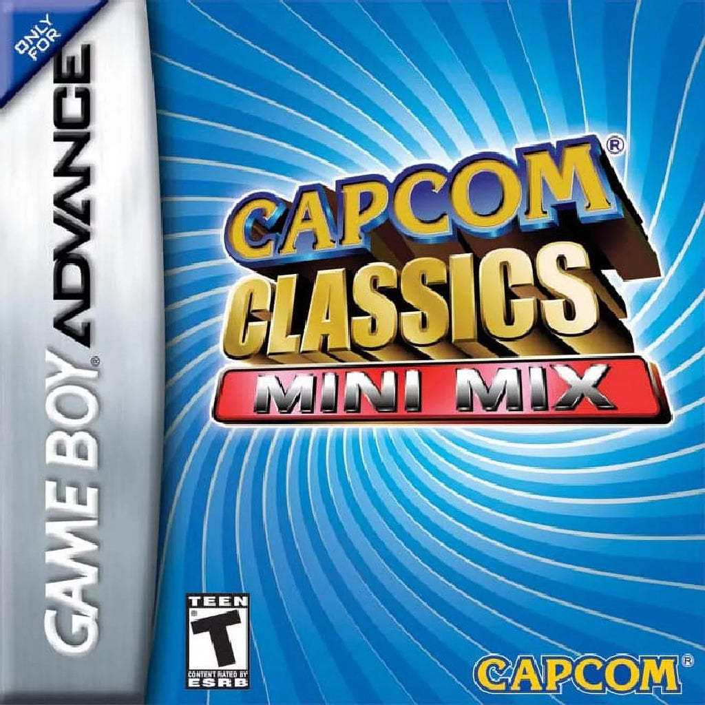 Restored Capcom Classics Mini Mix (Nintendo GameBoy Advance, 2006) Video Game (Refurbished)