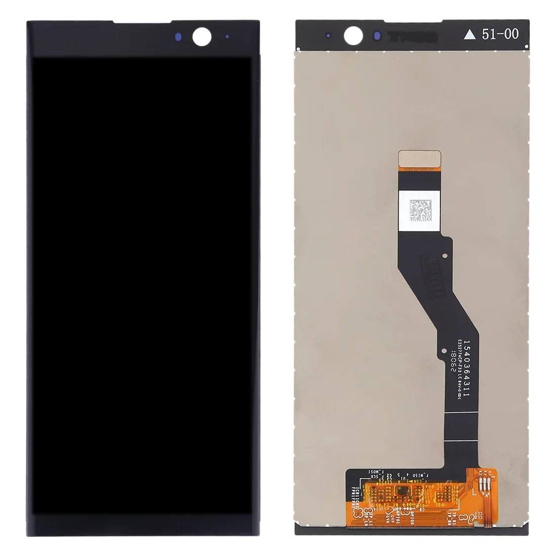 Cellphone Repair Parts  OEM LCD Sizecreen for Sizeony Xperia XA2 Plus with Digitizer Full Assembly(Black)