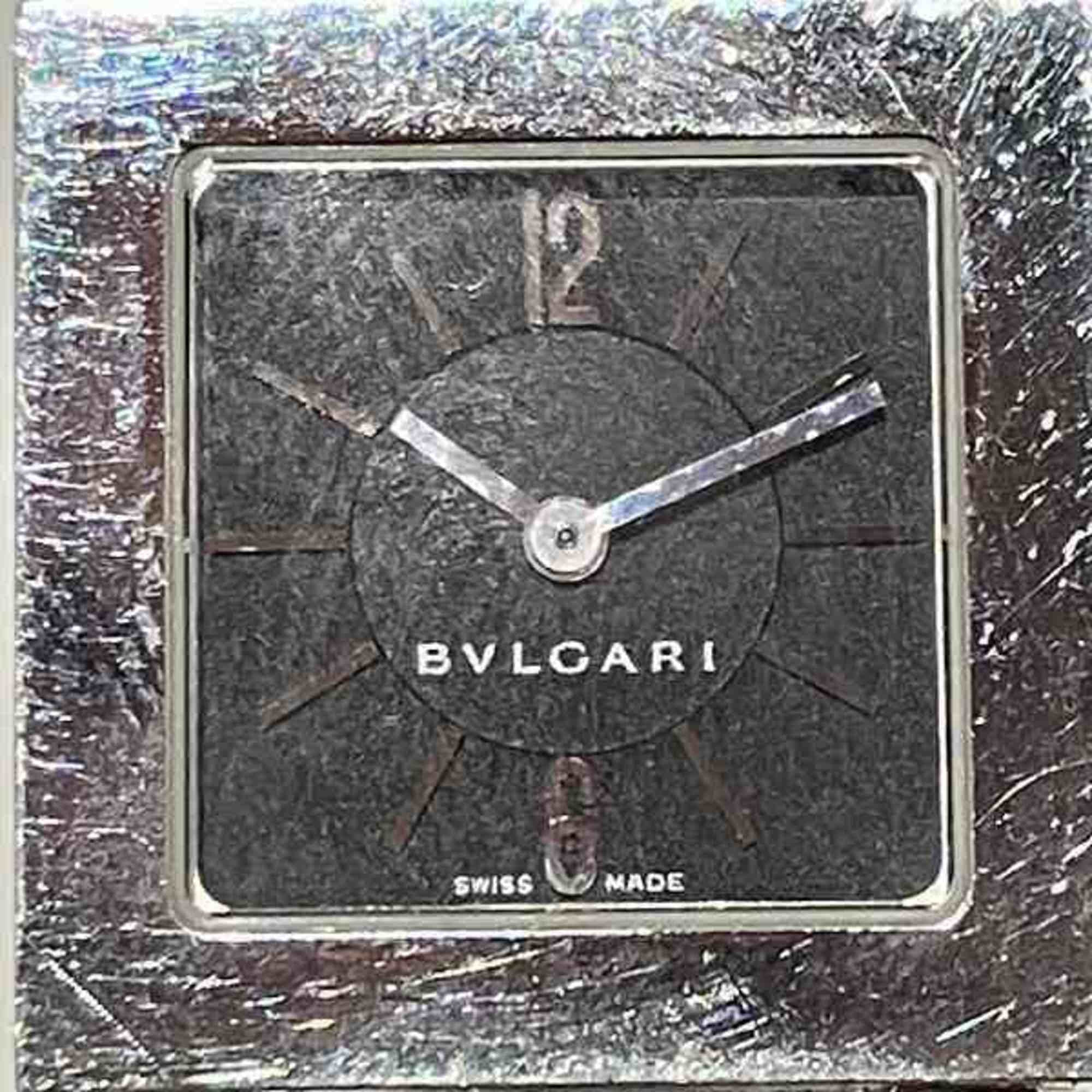Pre-Owned Bulgari BVLGARI Quadrato SizeQ22SizeL Quartz Watch Ladies (Fair)