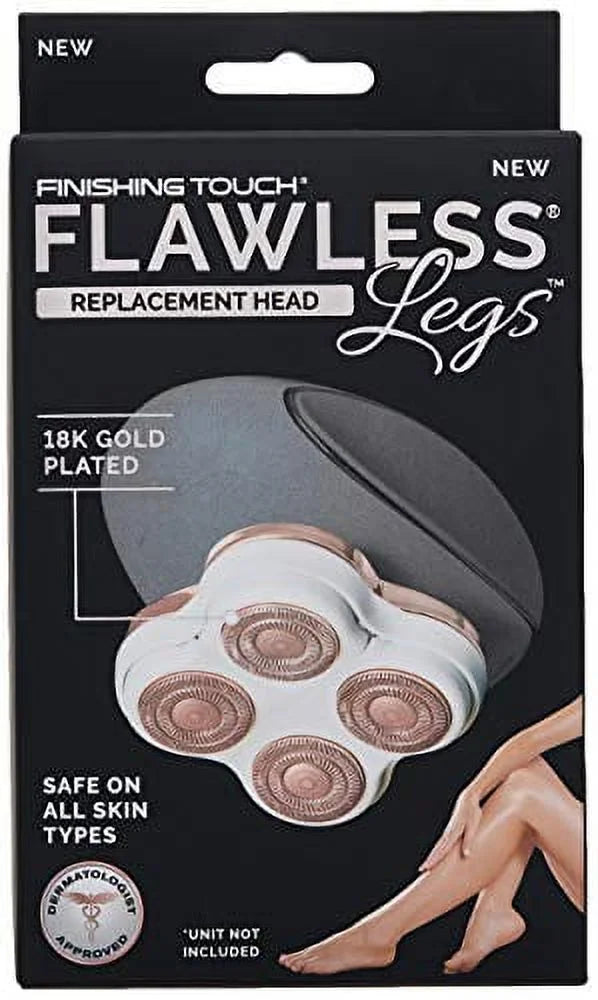 Finishing Touch Flawless Legs, Replacement Head for Hair Remover, As Sizeeen on TV