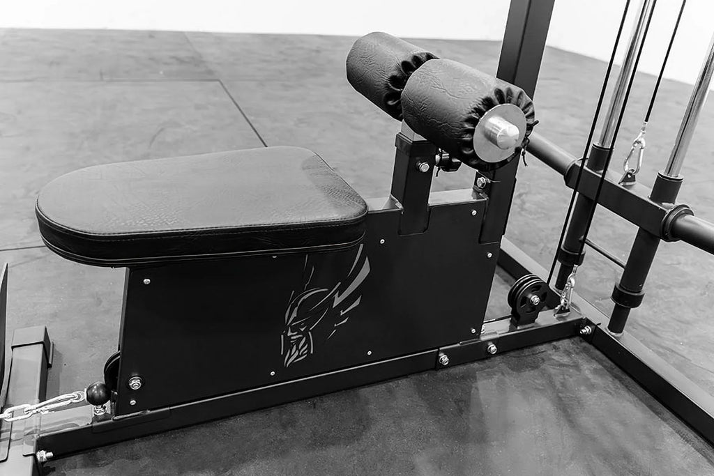 BOLT HUNTER: Plate-Loaded Lat-Pulldown/Low-Row Combo