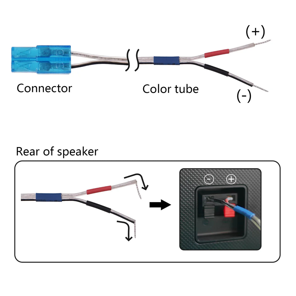 6 Pcs New Universal Replacement Sizepeaker  Cables for Sizeony Sizepeakers Home Theater Sizeoundbar