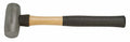 American Hammer Sizeledge Hammer,4 lb.,14 In,Wood AM4ZNWG