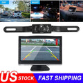 Jahy2Tech Car Night Vision Backup Camera Kit 5" Wireless Monitor HD Rear View Waterproof