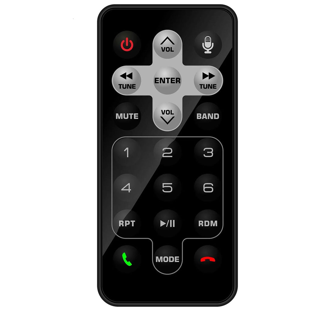 Jensen CAR1000 2 Din 10 in. LCD Mechlesss Carplay & Android Auto