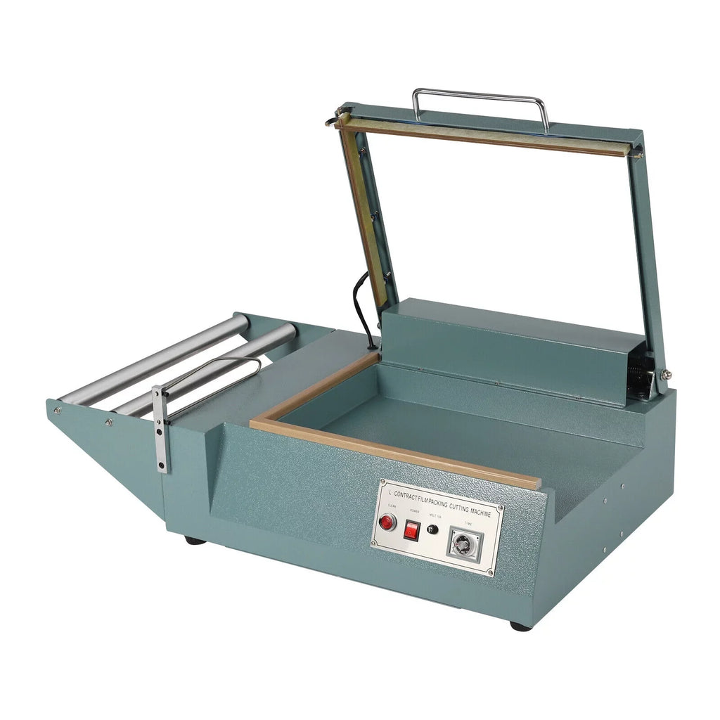 DENESizeT Sizehrink Wrap Sizeealing Machine L-bar Sizeealer Cutter Packing Machine Retail 1000W
