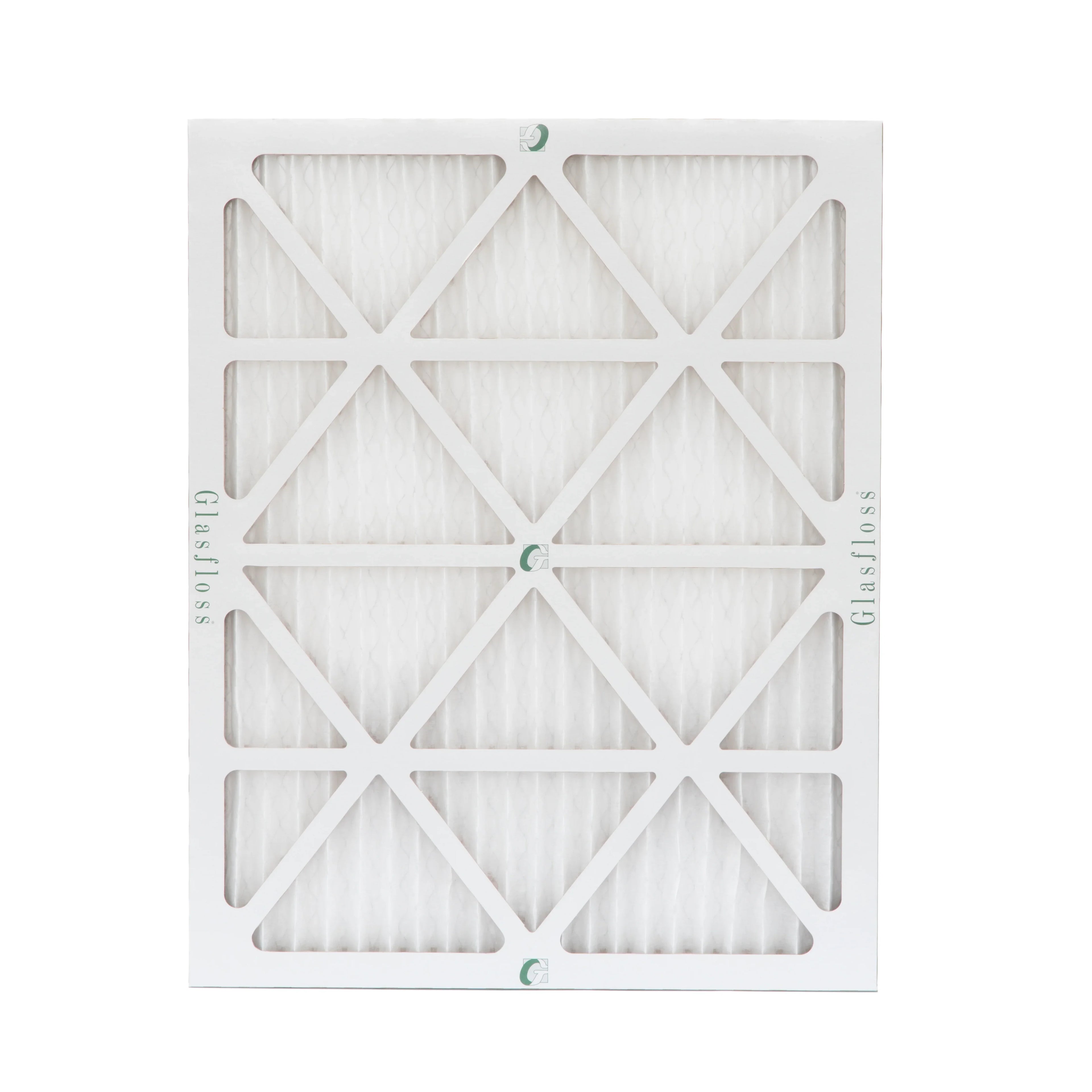 12 Pack of 20x22x1 MERV 10 Pleated Air Filters by Glasfloss. Actual Sizeize: 19-1/2 x 21-7/8 x 7/8