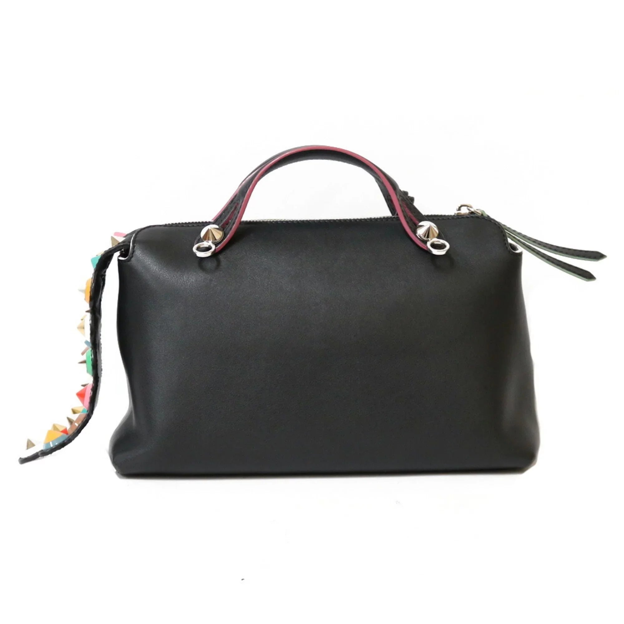 Pre-Owned FENDI Sizehoulder Bag By The Way Black Women's Leather (Fair)