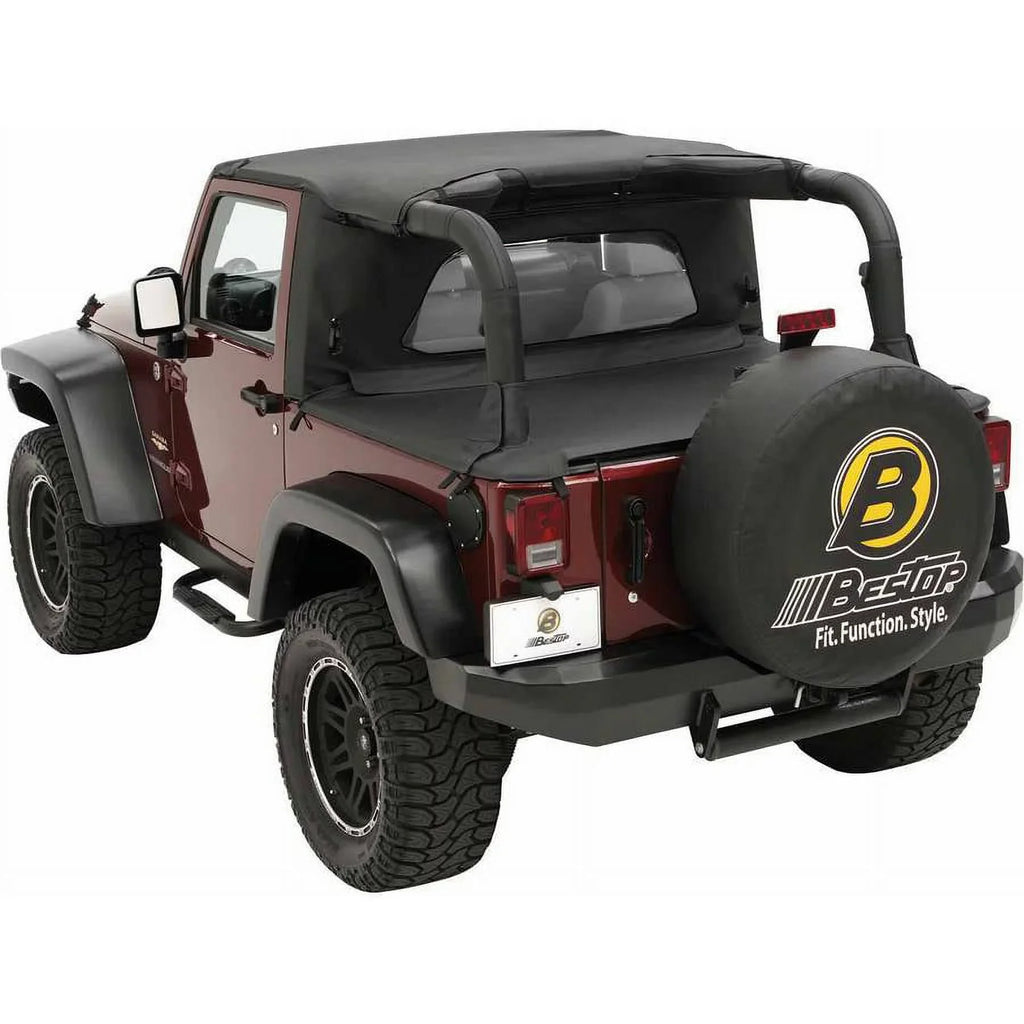 Bestop - 80041-35 - Wrap-Around Windjammer Fits select: 2015-2018 JEEP WRANGLER UNLIMITED, 2012-2014 JEEP WRANGLER