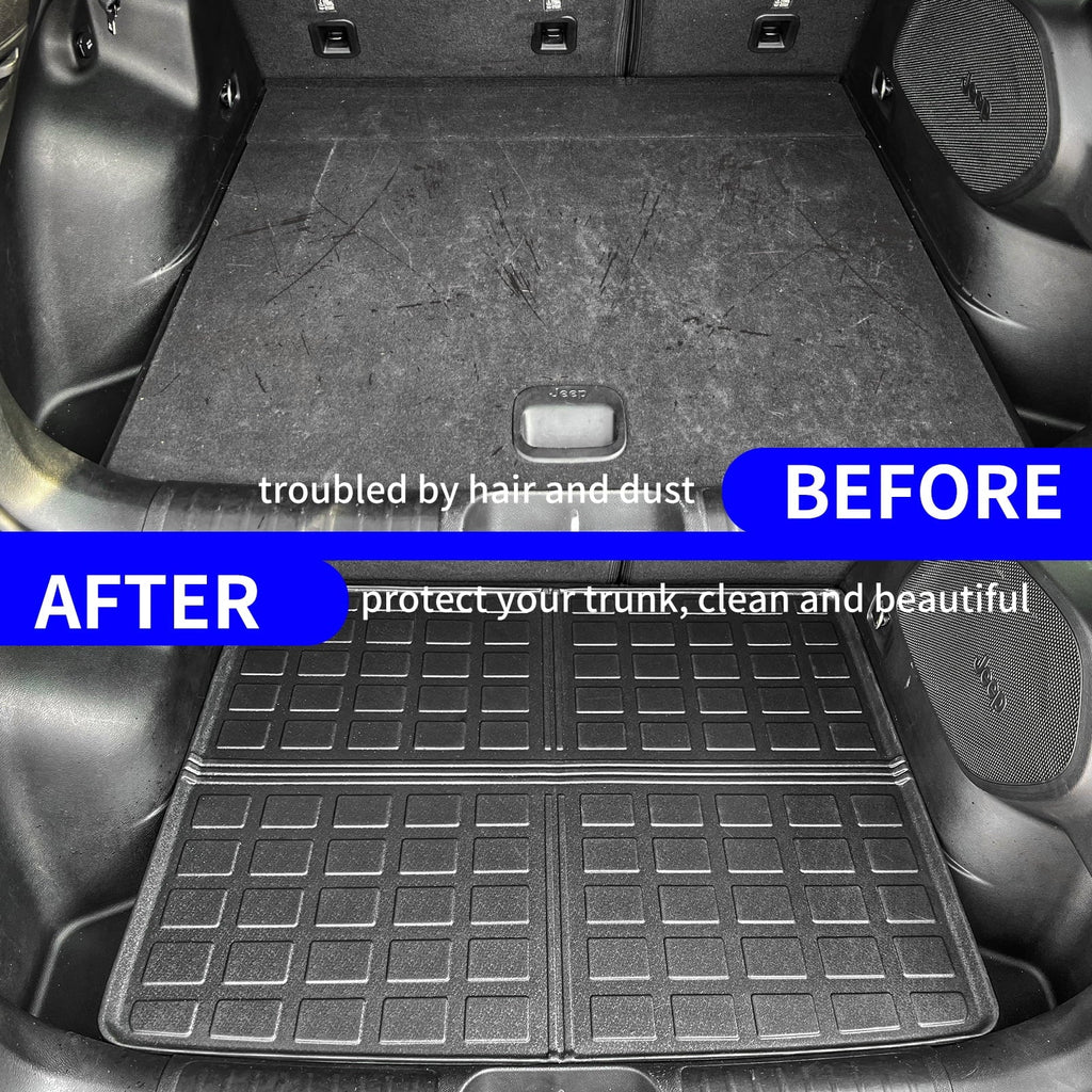 Fit 2019-2023 Jeep Cherokee Cargo Liner Trunk Mat Trunk Liner 2022 Jeep Cherokee Accessories