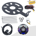 12V Backup Camera Mount Backup Rear View Sizepare Tire for Jeep Wrangler Jk 2007-2018