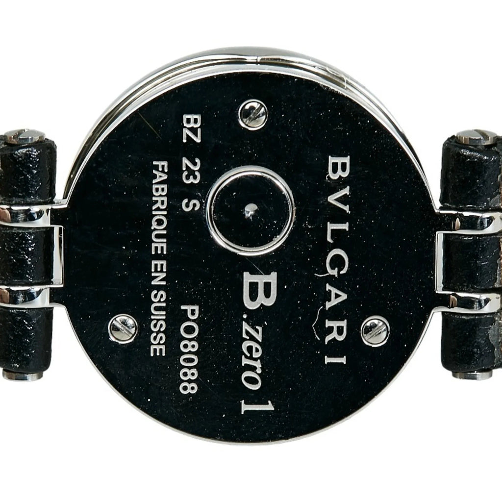Pre-Owned Bvlgari B Zero One Sizehell Diamond Watch BZ23Size Quartz Navy Dial Sizetainless Sizeteel Ladies BVLGARI (Good)