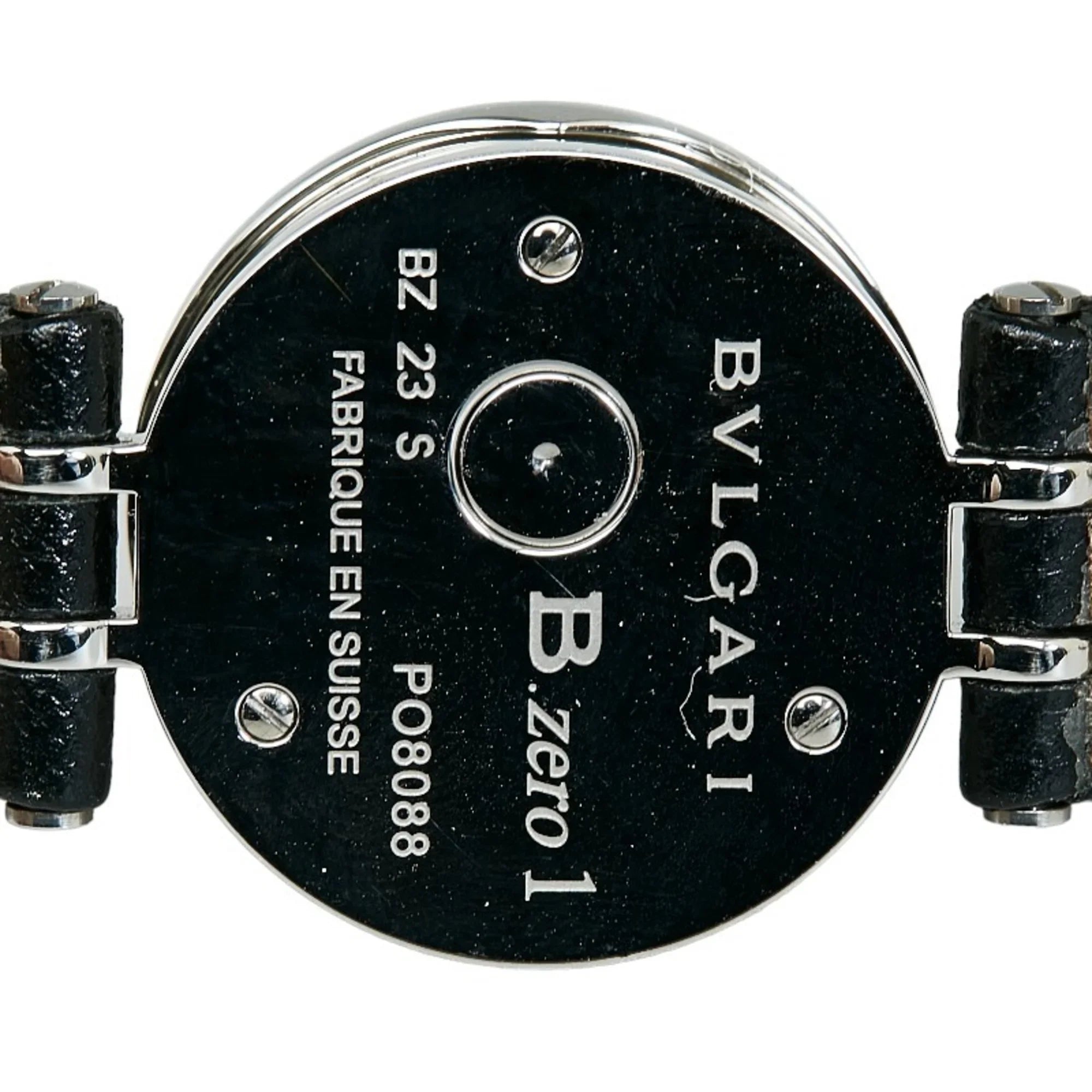 Pre-Owned Bvlgari B Zero One Sizehell Diamond Watch BZ23Size Quartz Navy Dial Sizetainless Sizeteel Ladies BVLGARI (Good)
