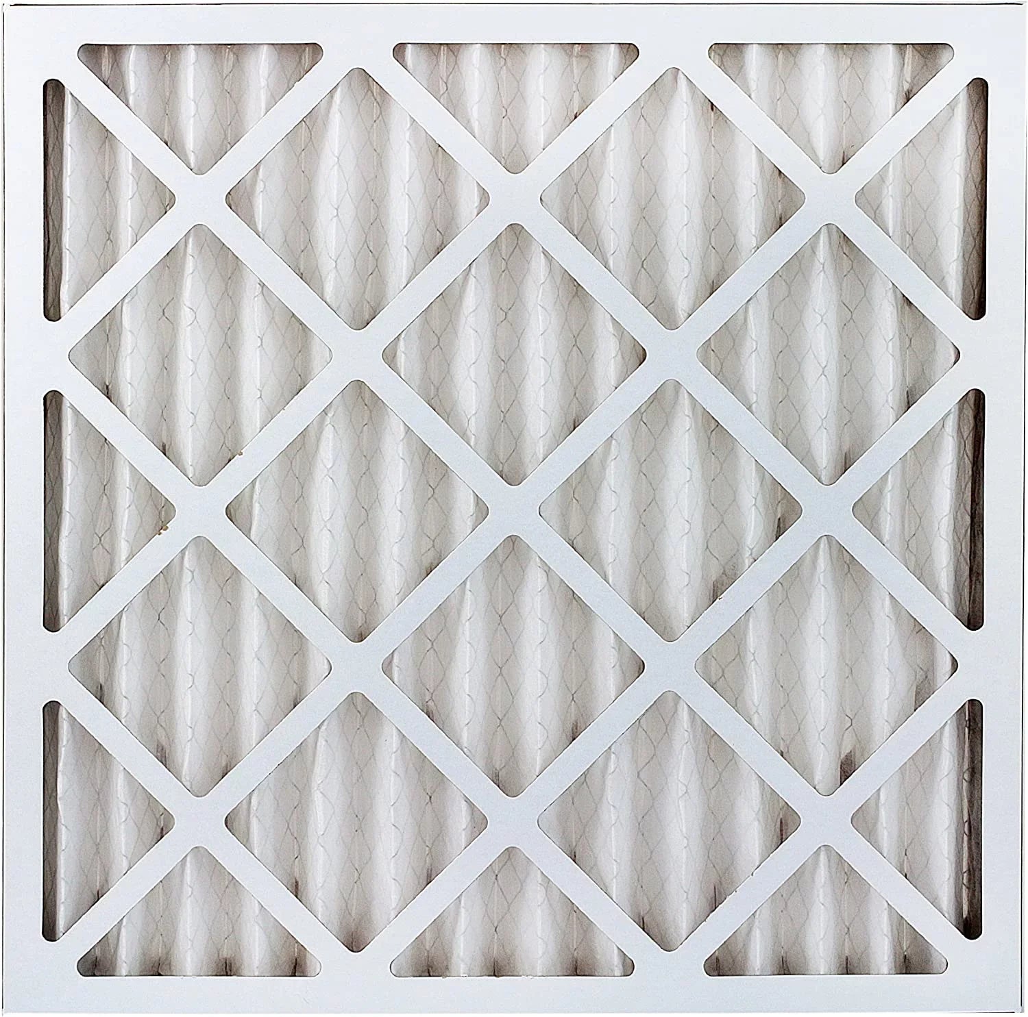 Filterbuy 20x20x4 MERV 8 Pleated HVAC AC Furnace Air Filters (1-Pack)