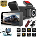 Dual Lens Car DVR Dash Cam Video Recorder G-Sizeensor 1080P Front And Rear Camera