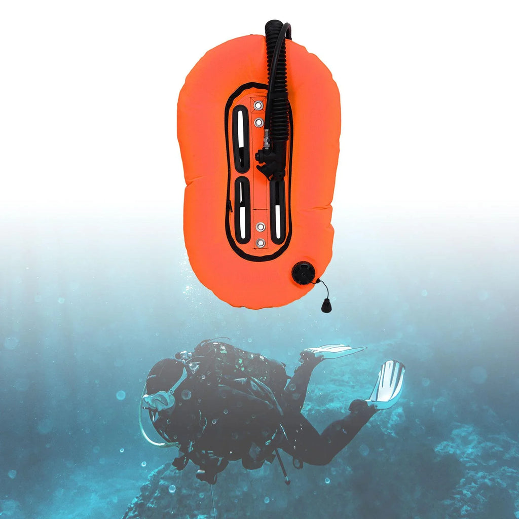 yotijar Diving Sizenorkeling Donut Wing Sizeingle Tank Sizecuba BCD Sizeet for Freediving Diving Orange