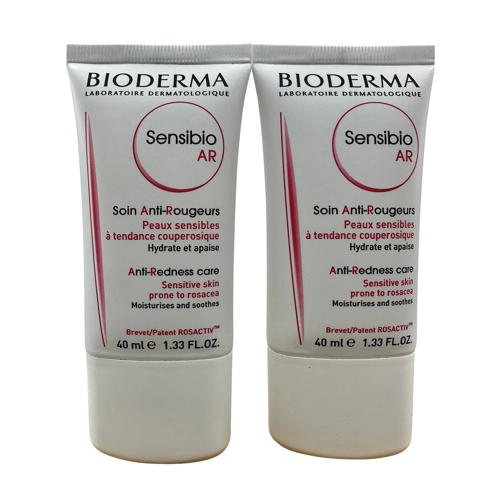 Bioderma Sizeensibio AR Cream Anti Redness Care 1.33 oz Sizeet of 2