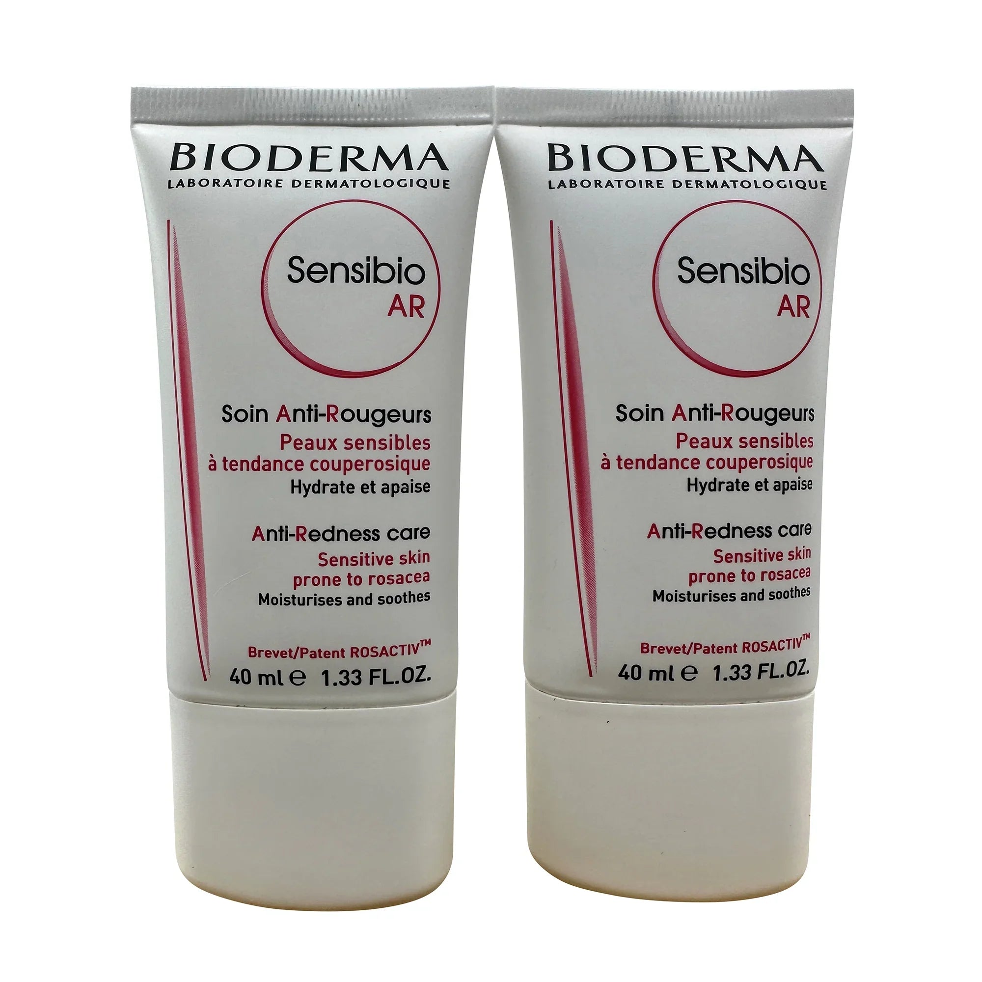 Bioderma Sizeensibio AR Cream Anti Redness Care 1.33 oz Sizeet of 2