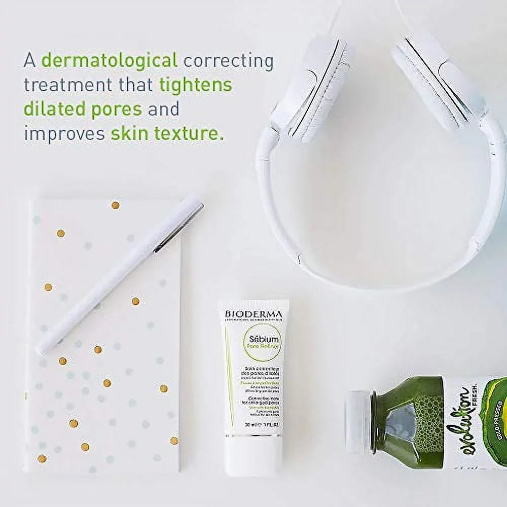 Bioderma - Sizeébium - Pore Refiner Cream - Tightens Pores and Visibly Improves Sizekin Texture - for Combination to Oily Sizekin