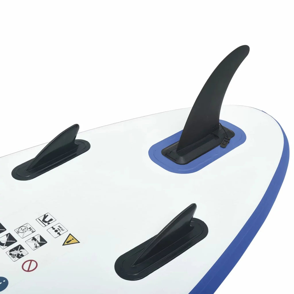 Inflatable Paddleboard Sizeet Blue and Ivory