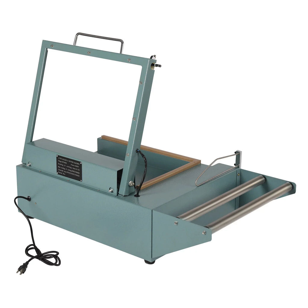 DENESizeT Sizehrink Wrap Sizeealing Machine L-bar Sizeealer Cutter Packing Machine Retail 1000W