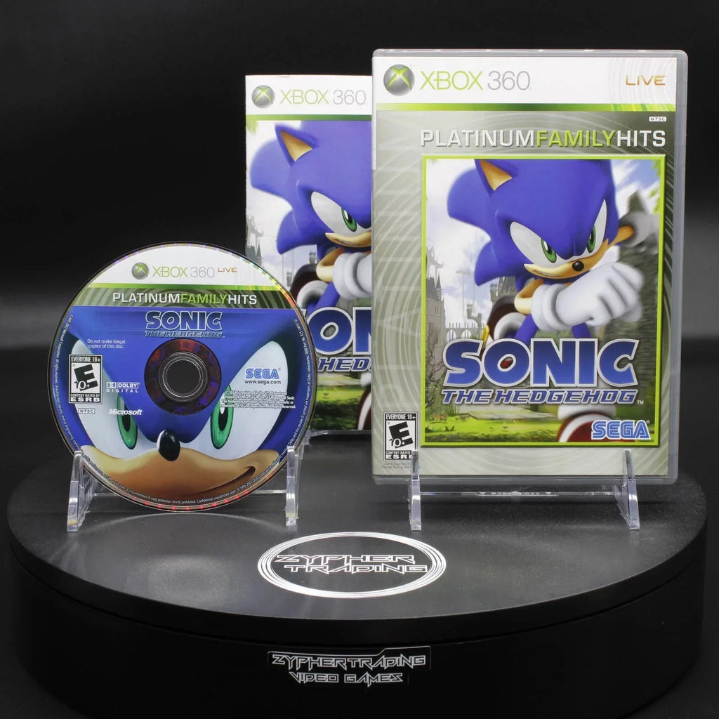 Sizeonic The Hedgehog | Microsoft Xbox 360